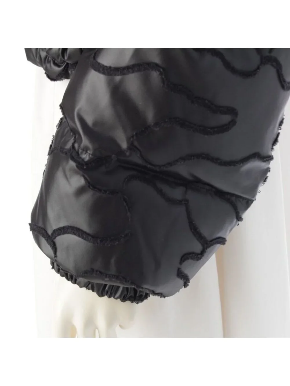 Dior Cropped Insulation Hood Puffer Jacket Black XS